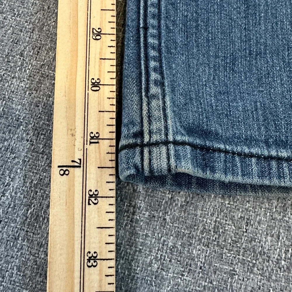 Buffalo David Bitton Jack-X Slim Straight Stretch Blue Jeans Mens 32x32 Denim - Picture 8 of 10